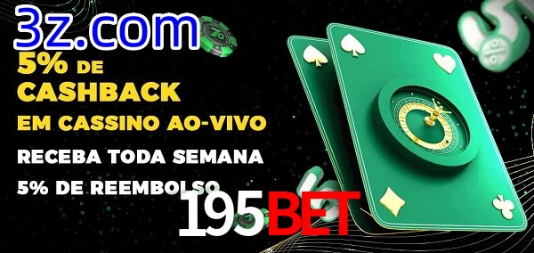 Promoções do cassino ao Vivo 195BET